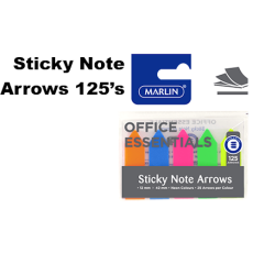 Marlin Sticky Note Neon Arrows